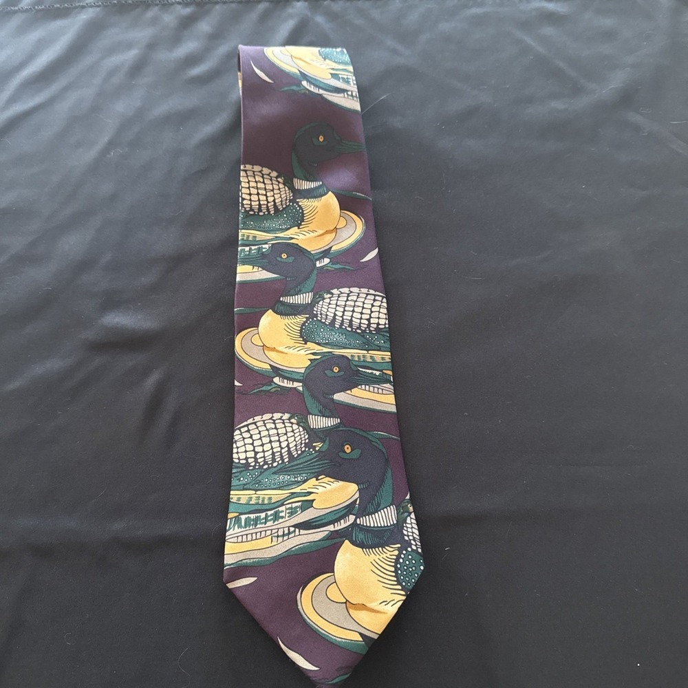Mallard Duck‎ Neck Tie Environmental Accessory Exchange by Harken Wildlife Fed